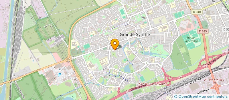 localisation de l'entreprise MADAME BEATRICE RANSON  GRANDE-SYNTHE