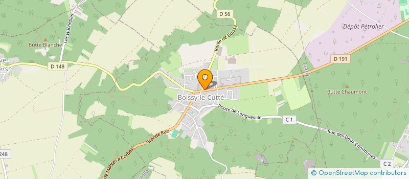 localisation de l'entreprise MADAME BEATRICE RENOUF  BOISSY-LE-CUTTE