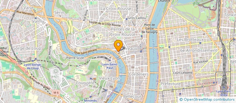 localisation de l'entreprise MADAME BEATRICE REVOL à LYON
