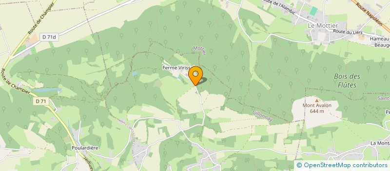 localisation de l'entreprise MADAME BEATRICE REY  GILLONNAY