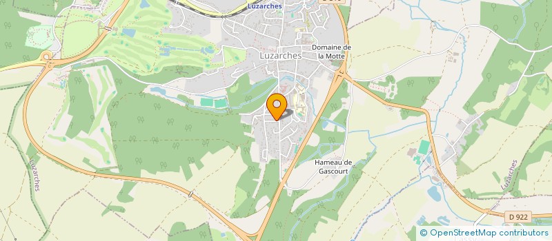 localisation de l'entreprise MADAME BEATRICE REY  LUZARCHES