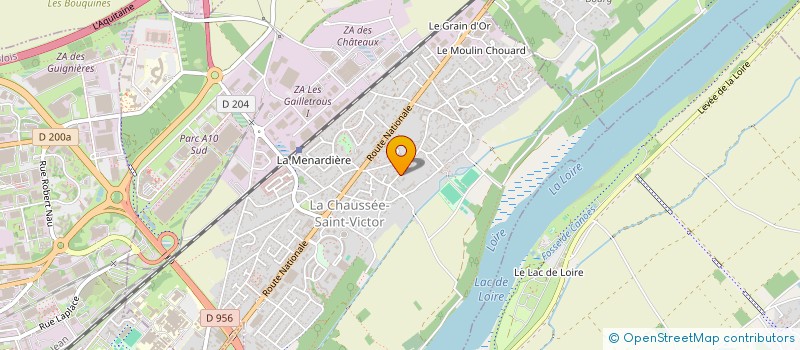 localisation de l'entreprise MADAME BEATRICE RICHARD  LA CHAUSSEE-SAINT-VICTOR