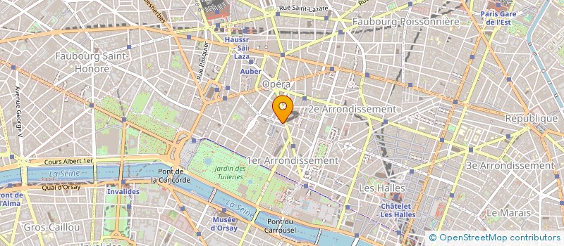 localisation de l'entreprise MADAME BEATRICE RIVAIN à PARIS