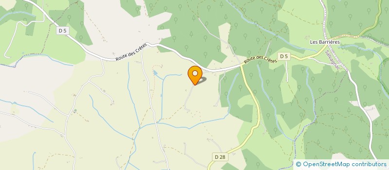 localisation de l'entreprise MADAME BEATRICE RIVEYRAN  SALVAGNAC