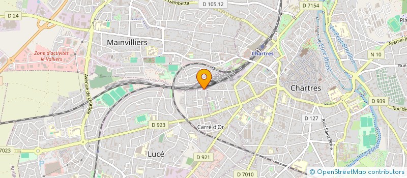 localisation de l'entreprise MADAME BEATRICE ROCHE à LUCE