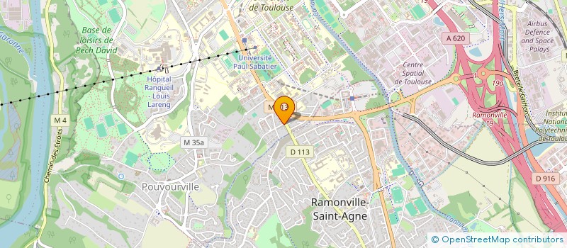 localisation de l'entreprise MADAME BEATRICE RODIERE  TOULOUSE