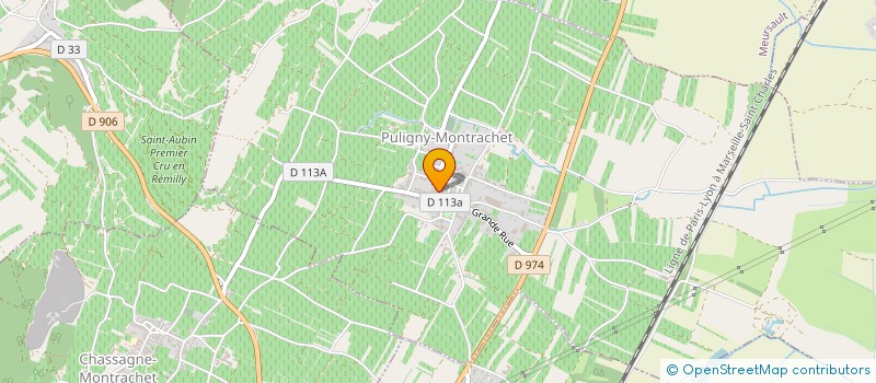localisation de l'entreprise MADAME BEATRICE ROUSSEAU à PULIGNY-MONTRACHET