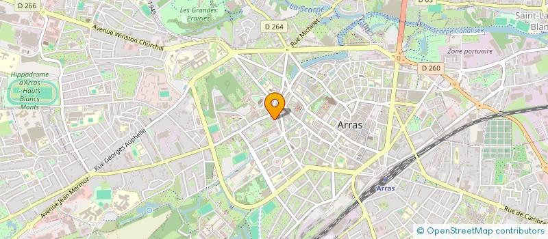 localisation de l'entreprise MADAME BEATRICE ROYON à ARRAS