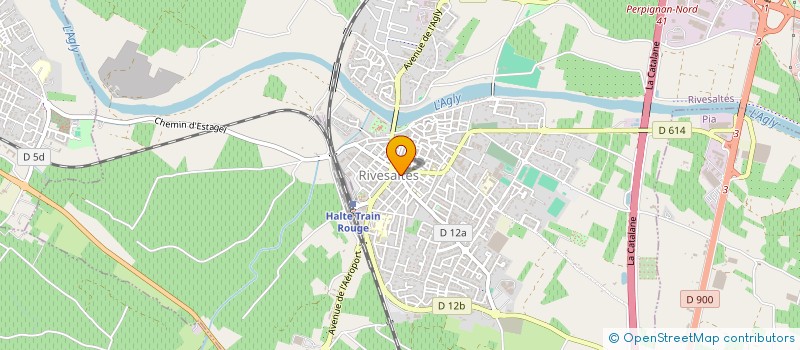 localisation de l'entreprise MADAME BEATRICE SALA  RIVESALTES