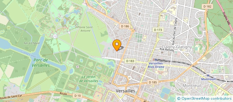 localisation de l'entreprise MADAME BEATRICE SALAN à VERSAILLES