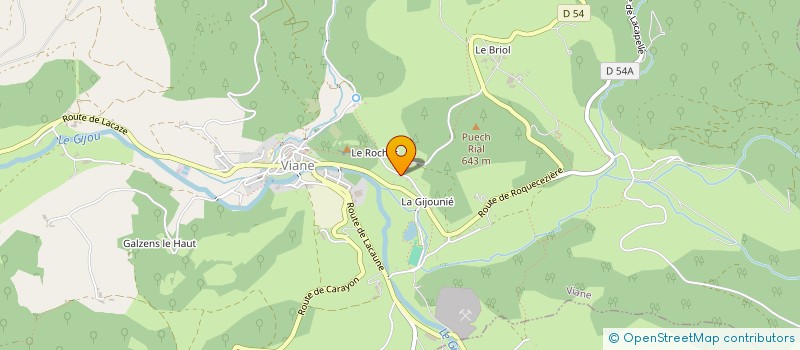 localisation de l'entreprise MADAME BEATRICE SALES  VIANE