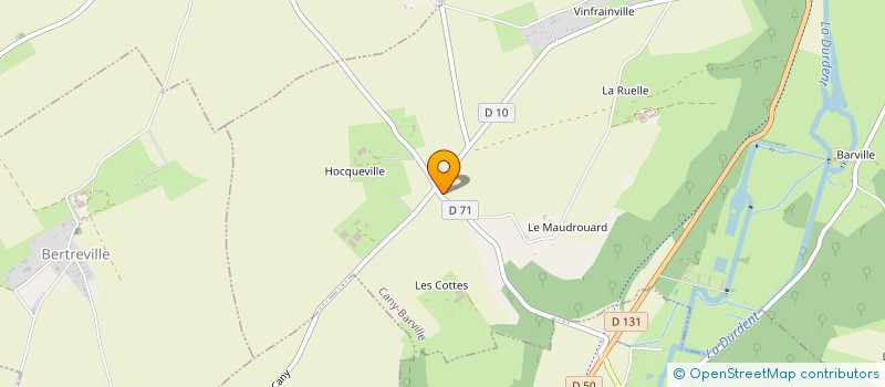 localisation de l'entreprise MADAME BEATRICE SALOME  CANY-BARVILLE