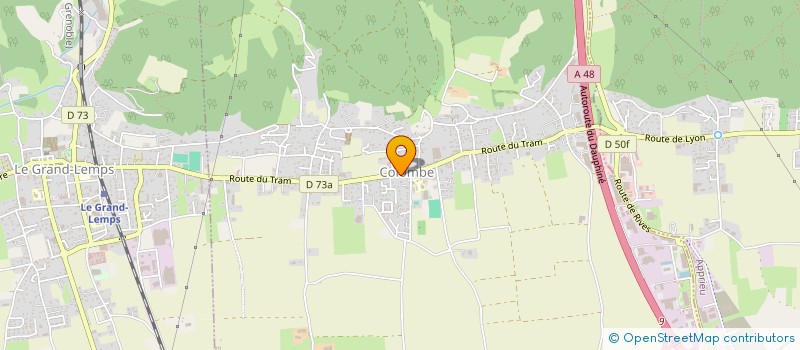 localisation de l'entreprise MADAME BEATRICE SAUNER  COLOMBE