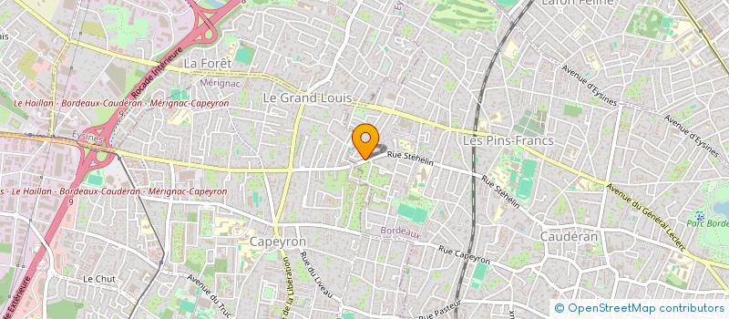 localisation de l'entreprise MADAME BEATRICE SAURA  BORDEAUX