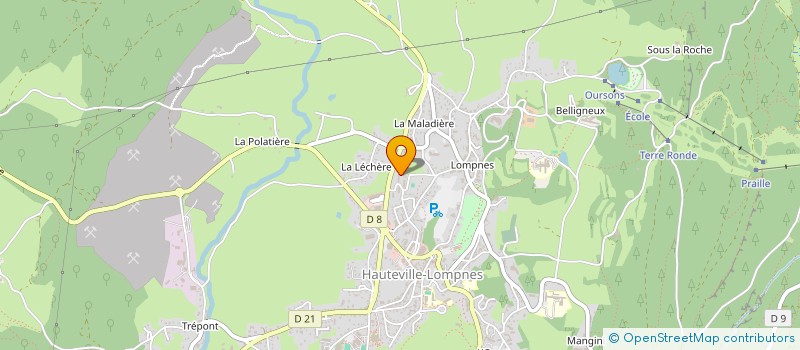 localisation de l'entreprise MADAME BEATRICE SAVEROT à PLATEAU D'HAUTEVILLE