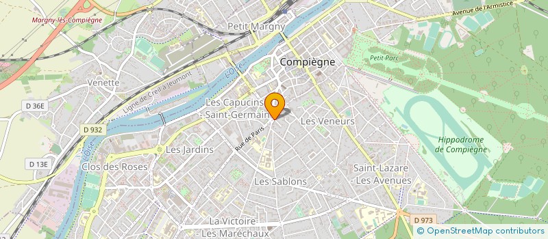 localisation de l'entreprise MADAME BEATRICE SCHAEFER  COMPIEGNE