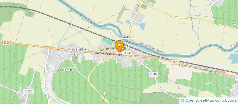 localisation de l'entreprise MADAME BEATRICE SCHIA  PASSY-GRIGNY