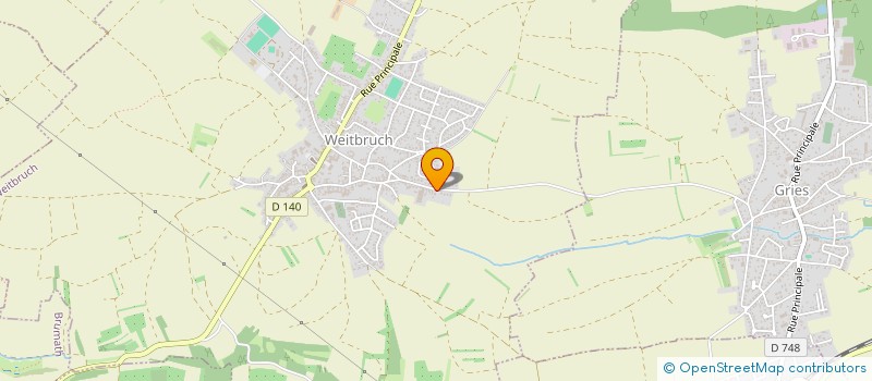 localisation de l'entreprise MADAME BEATRICE SCHNEIDER  WEITBRUCH