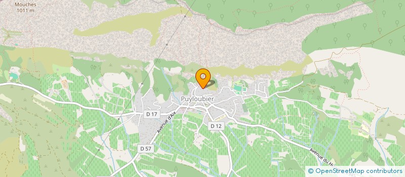 localisation de l'entreprise MADAME BEATRICE SCHOBER  PUYLOUBIER