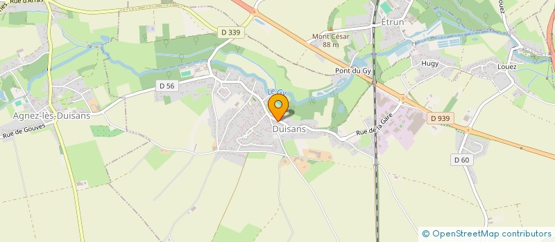 localisation de l'entreprise MADAME BEATRICE SEGARD  DUISANS