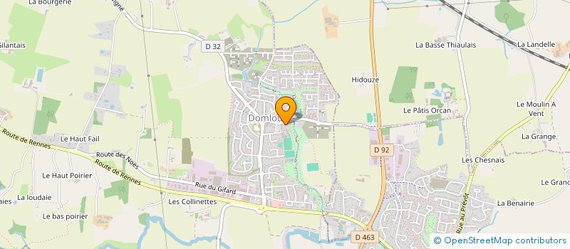 localisation de l'entreprise MADAME BEATRICE SEIGNE  DOMLOUP