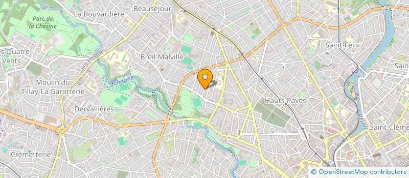 localisation de l'entreprise MADAME BEATRICE SENEZ à NANTES