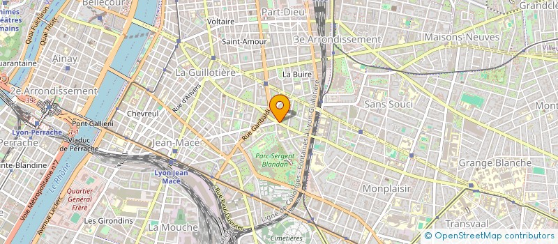 localisation de l'entreprise MADAME BEATRICE SERRALTA  LYON