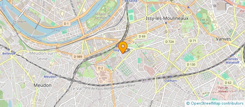 localisation de l'entreprise MADAME BEATRICE SERRECHIA à ISSY-LES-MOULINEAUX