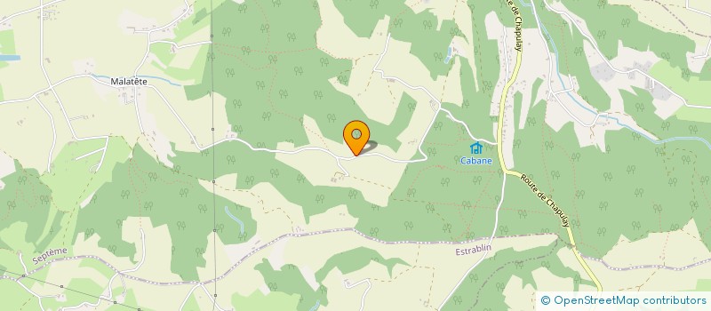 localisation de l'entreprise MADAME BEATRICE SERVANIN  SEPTEME