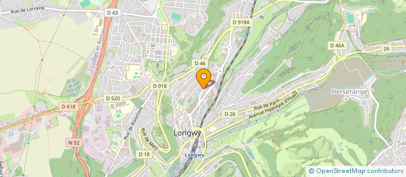 localisation de l'entreprise MADAME BEATRICE SICRE à LONGWY