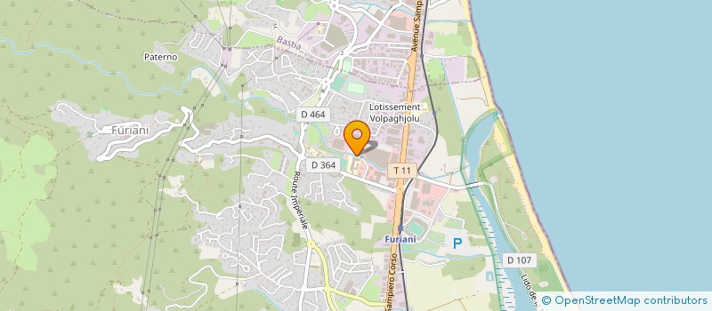 localisation de l'entreprise MADAME BEATRICE SIMONPAOLI à BASTIA