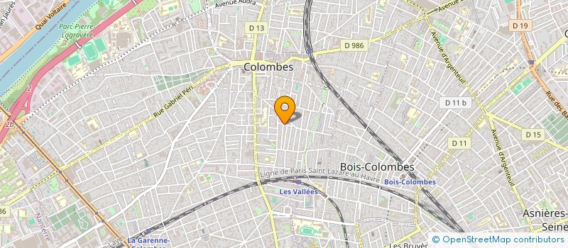 localisation de l'entreprise MADAME BEATRICE SIN à COLOMBES