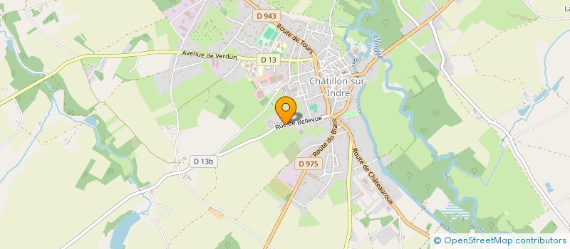 localisation de l'entreprise MADAME BEATRICE SINAULT à CHATILLON-SUR-INDRE