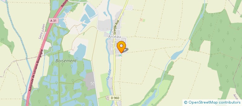 localisation de l'entreprise MADAME BEATRICE SOLEYAN  ARCEAU