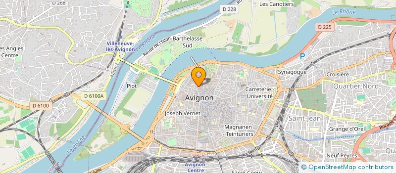 localisation de l'entreprise MADAME BEATRICE SOMDECOSTE  AVIGNON