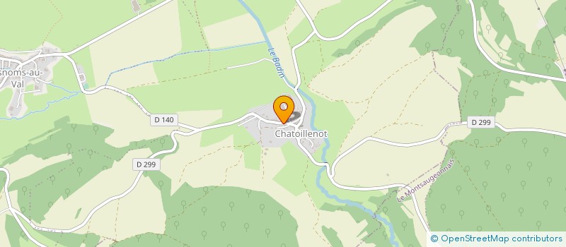 localisation de l'entreprise MADAME BEATRICE SOMMIER à VILLEGUSIEN-LE-LAC