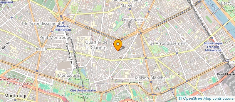 localisation de l'entreprise MADAME BEATRICE SPITERI  PARIS