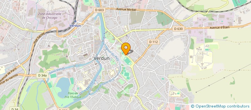 localisation de l'entreprise MADAME BEATRICE STABLO  VERDUN