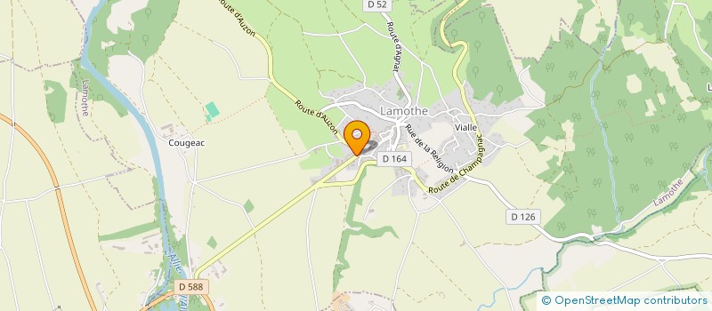 localisation de l'entreprise MADAME BEATRICE TEIXEIRA  LAMOTHE