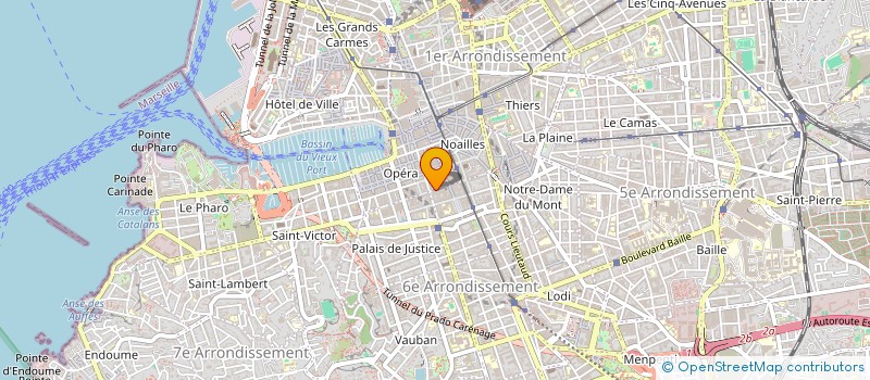 localisation de l'entreprise MADAME BEATRICE TIXIER  MARSEILLE