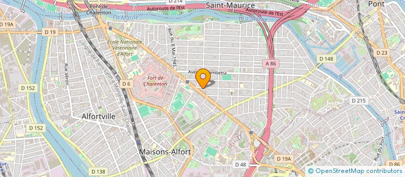 localisation de l'entreprise MADAME BEATRICE TOMASSINI à MAISONS-ALFORT