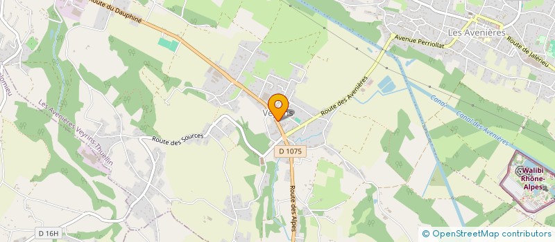 localisation de l'entreprise MADAME BEATRICE TORRIONE  LES AVENIERES VEYRINS-THUELLIN