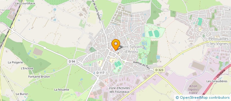 localisation de l'entreprise MADAME BEATRICE TOUVRON à VERRIERES-EN-ANJOU