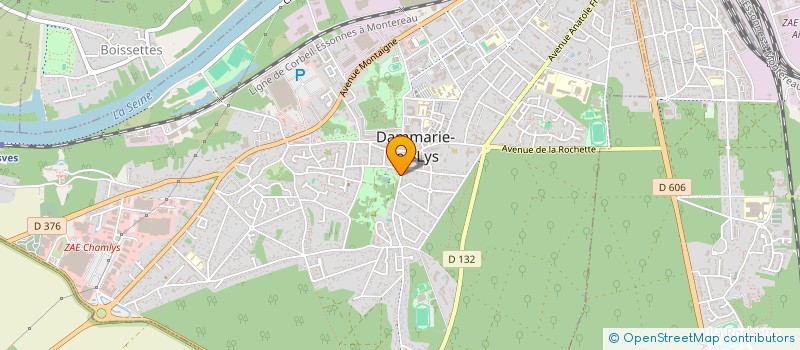 localisation de l'entreprise MADAME BEATRICE TRECCO à DAMMARIE-LES-LYS
