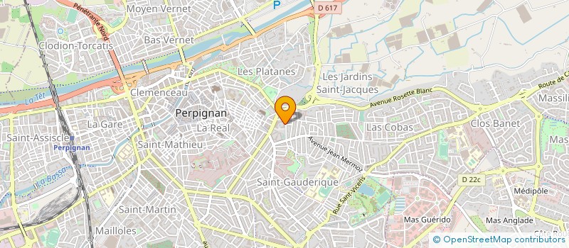 localisation de l'entreprise MADAME BEATRICE TROCME à PERPIGNAN