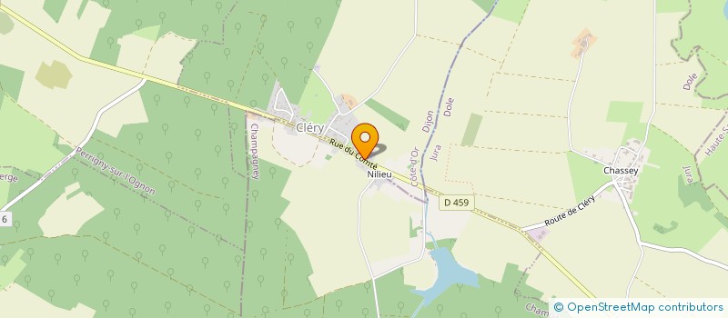 localisation de l'entreprise MADAME BEATRICE TROMPETTE  CLERY