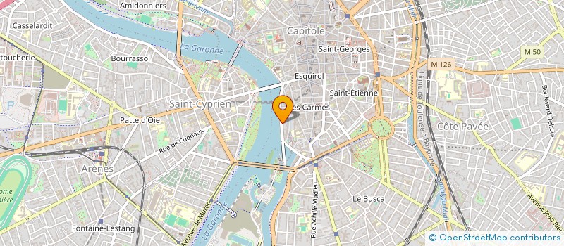 localisation de l'entreprise MADAME BEATRICE TROPIS à TOULOUSE