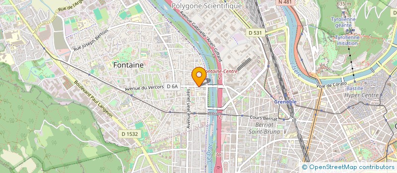 localisation de l'entreprise MADAME BEATRICE TROUBOUL à FONTAINE