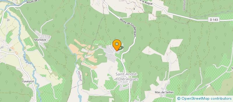 localisation de l'entreprise MADAME BEATRICE TSCHALLENER  SAINT-ANDRE-D OLERARGUES