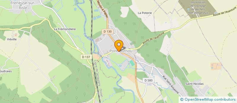 localisation de l'entreprise MADAME BEATRICE VAILLANT  PONT-AUTHOU